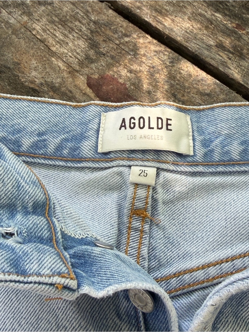 AGOLDE Los Angeles size 25 SHORT